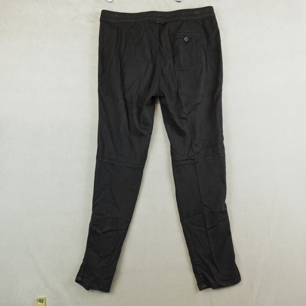 Standard James Perse Pants Soft Drape Joggers Size 2 Medium Black Utility - Picture 10 of 11